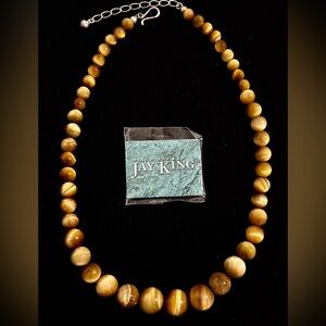 Tiger’s Eye Jay King Necklace - NEW